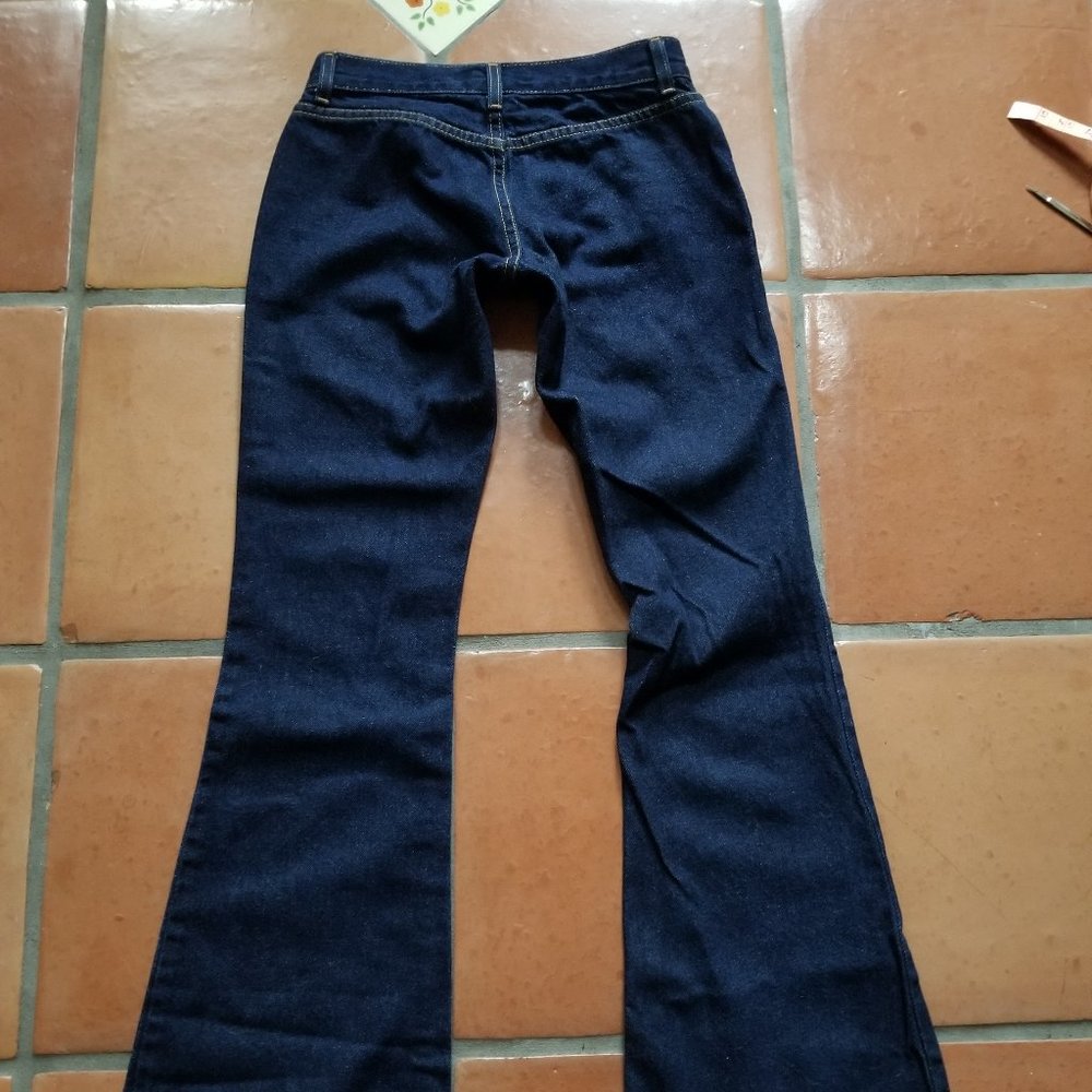 Vintage LONDONJEAN Dark Blue Flare Jeans